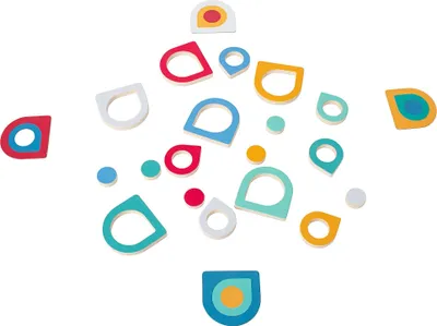Image de Jeu d'association de motifs en bois