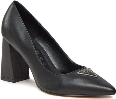 Produktbild von Guess Damen High Heels FLPBAR LEA08 BLACK Farbe: Schwarz Größe: 36