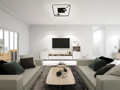 Zdjęcie produktu dla Oświetlenie sufitowe LED z pilotem, 70W - TA1334/B