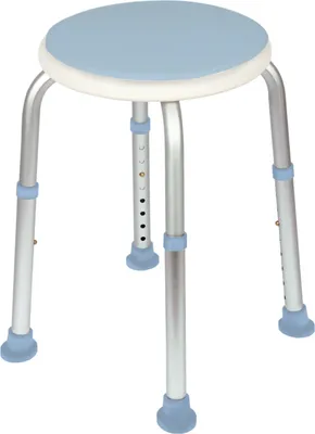 Immagine prodotto di Sgabello per doccia Vital Comfort, regolabile in altezza, girevole a 360 gradi
