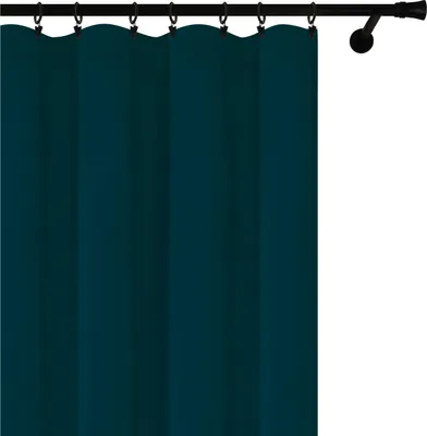 Zdjęcie produktu dla Voppi Zasłona z weluru 140x260 cm granatowa zasłona na żabki agrafki tunel