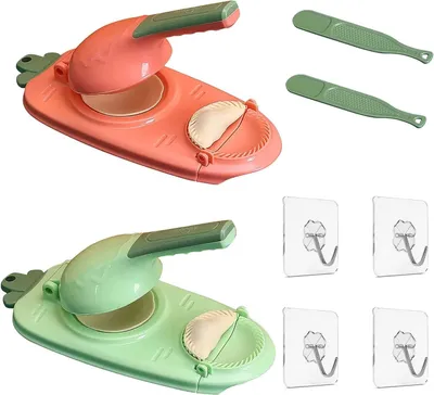 Immagine prodotto di Famini stampo per pierogi a mano 2 in 1 in plastica set di 2 pezzi