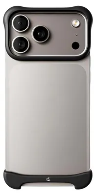 Immagine prodotto di Arc Pulse, custodia bumper in alluminio per iPhone 17 Pro dal design robusto, nero
