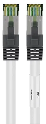 Immagine prodotto di Cavo di rete Goobay CAT 8.1, S / FTP (PiMF), bianco