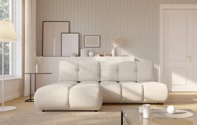 Produktbild von Masseno Ecksofa CORSO L-S mit Schlaffunktion L-Form, Sofa mit Bettkasten, Wohnzimmersofa, Couch, Soffa, Bettsofa, Couchgarnitur- Beige, NOW OR NEVER 03