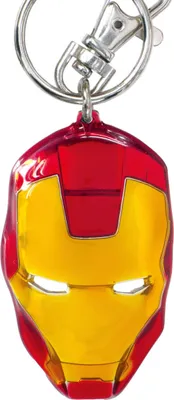 Produktbild von Monogram Int. Marvel Metall-Schlüsselanhänger Iron Man Head Classic
