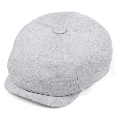 Produktbild von TH-11074 Baskenmütze in Grau für Herren KP11074
