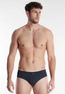 Produktbild von GÖTZBURG Herren Slip schwarz bedruckt Größe: 8