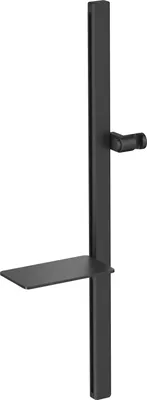 Produktbild von DURAVIT UV0600015046 Brausestange m.Ablage 800mm, Schwarz