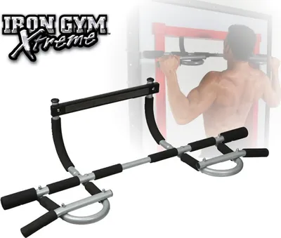 Produktbild von Iron Gym Extreme + verstellbare Klimmzugstange