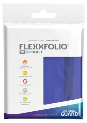 Immagine prodotto di Ultimate Guard Flexxfolio 20 - 2 Tasche Blu