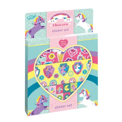 Obrázek produktu pro Totum Unicorn Stickerset, 3 rok/roky, Vícebarevný