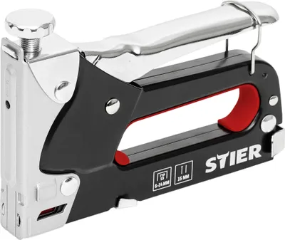 Produktbild von STIER Kombi-Handtacker KHT-100 3 in 1 + 300 Klammern Typ 53