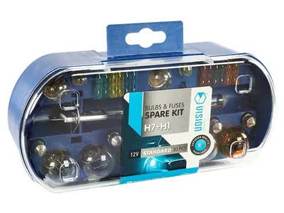 Zdjęcie produktu dla VISION H7 12V 55W + H1 12V 55W + 28 elementów pamięci