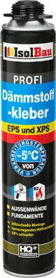 Produktbild von Isolbau B2 Dämmstoffkleber - 1 x 750 ml Perimeterkleber für EPS- & XPS-Platten - 1K PolyurethanKlebeschaum für Fixieren & Befestigen