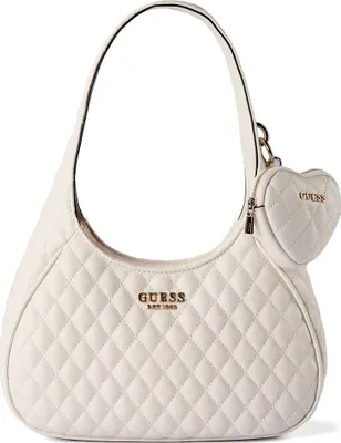 Produktbild von GUESS Umhängetasche Atabey Hobo off white