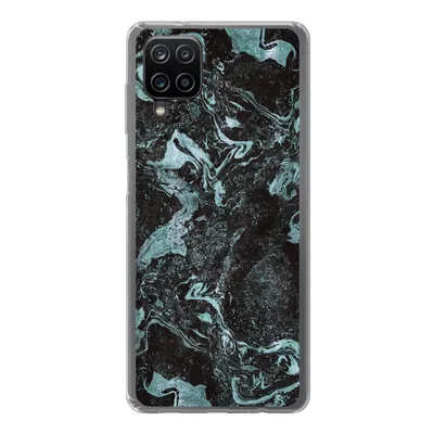 Produktbild von MuchoWow® Handyhülle Schutzhülle Hülle für Samsung Galaxy A12 Marmor - Naturstein - Luxus Silikon Softcase Handy Hülle - Bild