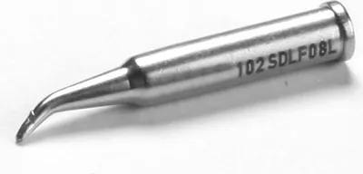 Immagine prodotto di Punta per saldatura Ersa serie 0102, SDLF08L/0,8 mm, appuntita, ricurva 0102SDLF08L/SB