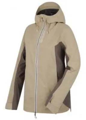 Image de Husky Nanola L beige/gris M ; Veste marron