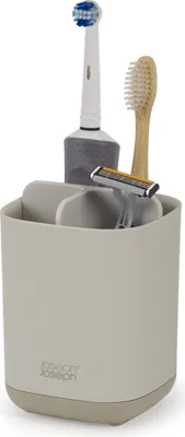 Image de Joseph Joseph EasyStore Bac à brosses à dents, écru