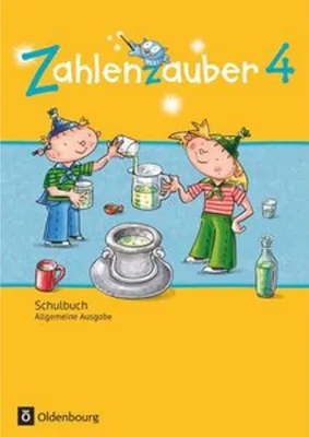 Produktbild von Zahlenzauber 4. Schuljahr - Allgemeine Ausgabe - Schülerbuch mit Kartonbeilagen