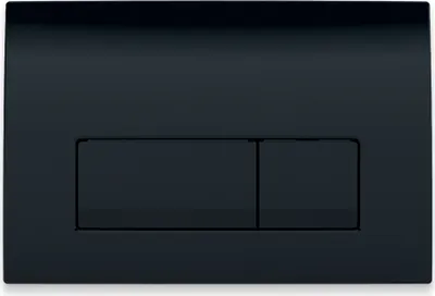 Produktbild von BADLAND Geberit Delta50 Betätigungsplatte Schwarz, UP 100, 2-Mengen-Spülung, 115119DW1