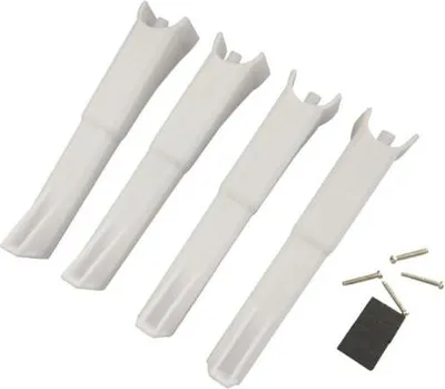 Produktbild von 4Pcs/Set H501S Landing Gear Skids RC FPV Quadcopter Ersatzteile Renndrohne DIY Zubehör weiß