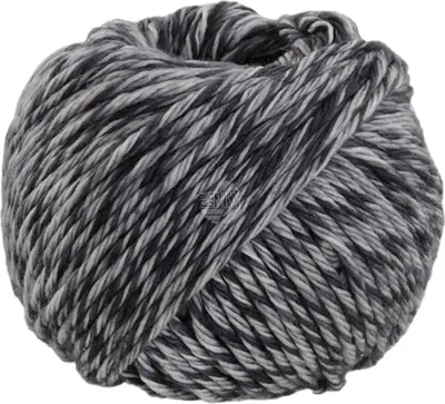 Produktbild von Lana Grossa VINTAGE CHUNKY Farbe 013 - Hell-/Dunkelgrau