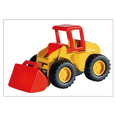 Produktbild von Lena Mini Compact Schaufellader, Bagger, 2 Jahr(e), Kunststoff, Orange, Rot