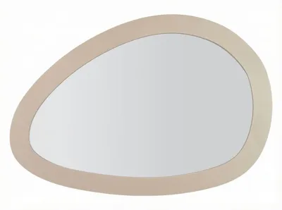Produktbild von Mauro Ferretti Wandspiegel SATURNO Taubengrau 71x48 cm