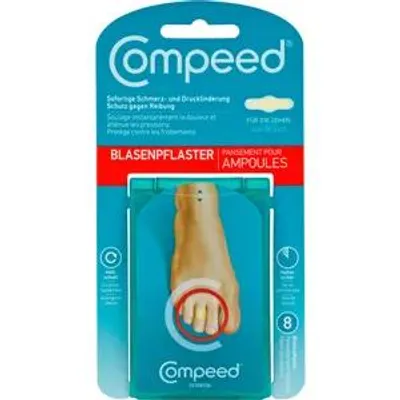 Produktbild von Compeed Blasenpflaster an den Zehen 8 St