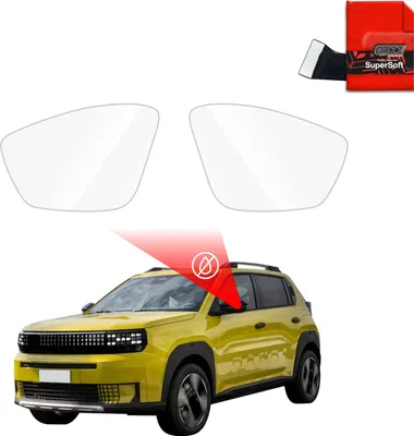 Produktbild von Regenschutzfolie Grizz Protector für Außenspiegel - Fiat Grande Panda (2025)