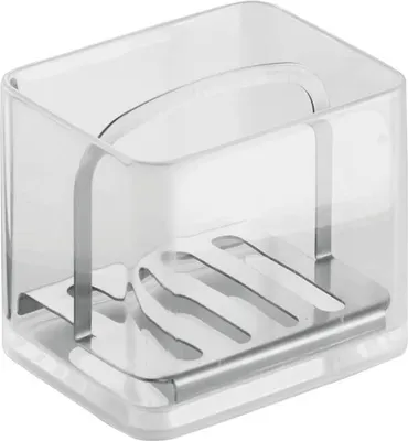 Produktbild von Schwammhalter Topfkratzer Aufbewahrung Organizer mDesign transparent