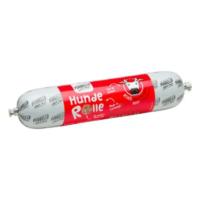 Produktbild von PURBELLO Hundewurst Rind mit Äpfeln & Buchweizen 400g