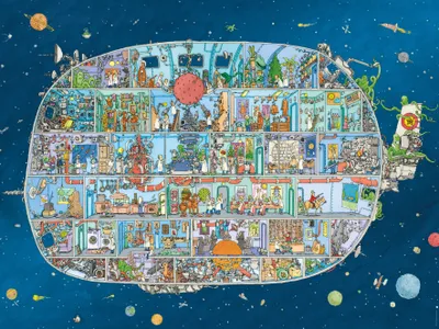 Immagine prodotto di HEYE Puzzle Astronave 1500 pezzi