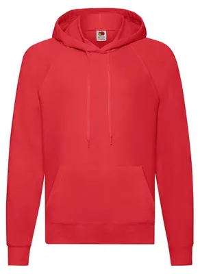 Immagine prodotto di Fruit of the Loom - Felpa con cappuccio da uomo FK2245 (S) (rosso)