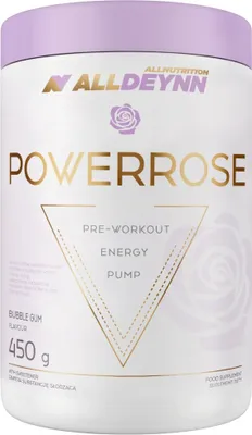 Produktbild von AllNutrition | AllDeynn | PowerRose Pre-Workout Gum