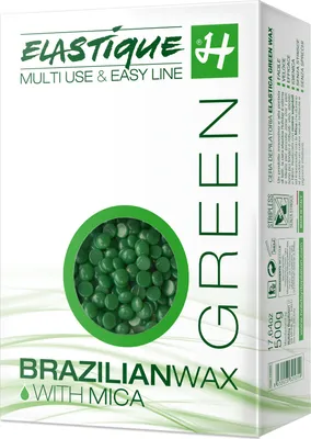 Produktbild von Enthaarungs Filmwachs Elastique Green in Perlen 500 g