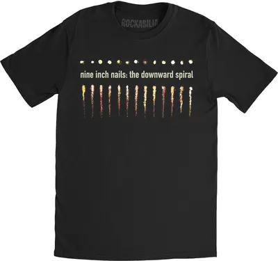 Produktbild von Nine Inch Nails - "Downward Spiral" T-Shirt für Herren/Damen Uni RO1560 (XXL) (Schwarz)