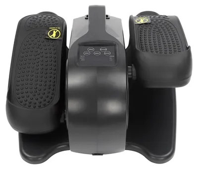 Image de Vélo elliptique, écran tactile, télécommande, noir