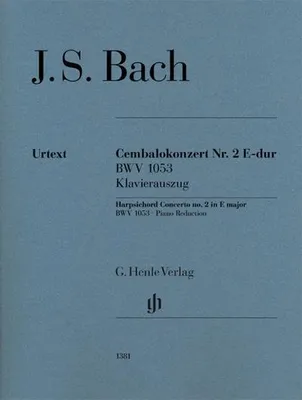 Produktbild von Harpsichord Concerto no. 2 E major BWV 1053 (Klavierauszug)