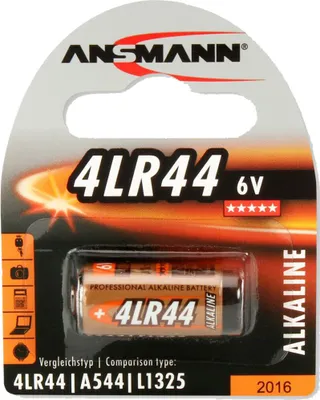 Obrázek produktu pro Ansmann 4LR44, Baterie na jedno použití, Alkalický, 6 V, 1 kusů, Oranžová, Blistr