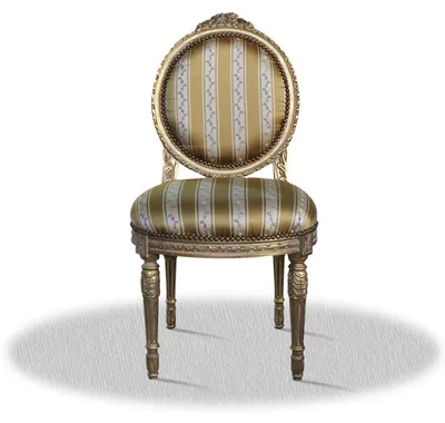 Produktbild von Casa Padrino Barock Salonstuhl Vintage Gold 50 x 50 x H. 100 cm - Antik Möbel
