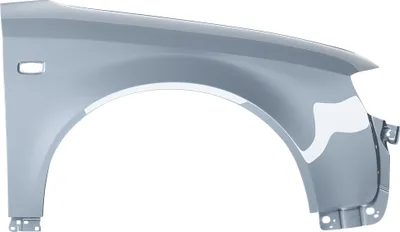 Produktbild von BLU Premium Kotflügel Passend für Audi A4 B6 LY7L Rechts Silber AchatGrau | 2000-2004 | Vorderseite Vorne | Lackiert | Einbaufertig | Verzinkt