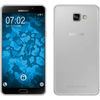 Produktbild von PhoneNatic Case kompatibel mit Samsung Galaxy A9 (2016) - clear Silikon Hülle Slimcase Cover