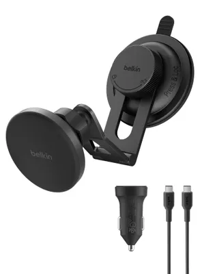 Produktbild von Belkin WIC013HQBK, Handy/Smartphone, Aktive Halterung, Auto, Schwarz