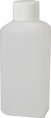 Produktbild von Kunststoffflasche / Ölflasche / Plastikflasche HDPE Vierkant 100 ml