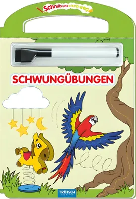 Produktbild von Trötsch Erste Schwungübungen Schreib und wisch weg mit Stift