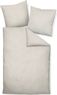 A bedding set laid out flat on a white background.