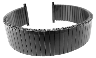 Produktbild von Minott | Zugband Edelstahl schwarz Teleskopanstoß 20mm 31280B
